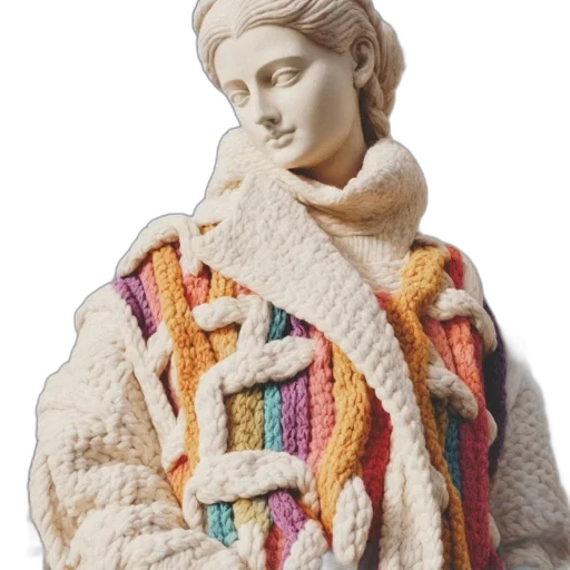 jacket, jewelry, 3d render, snow, pastel, colorful, monochrome, earth tones transparent PNG cut-out