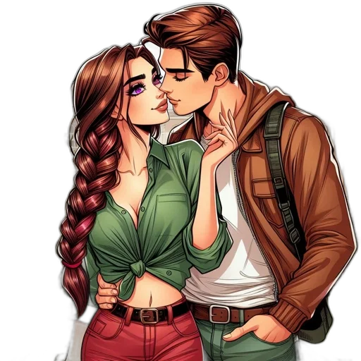 jacket, comic book art, fantasy art, cartoon, pixel art, fire, sunset, city street transparent PNG cut-out