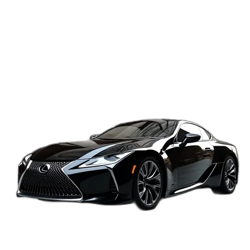 car, weapon, 3d render, photorealistic transparent PNG cut-out