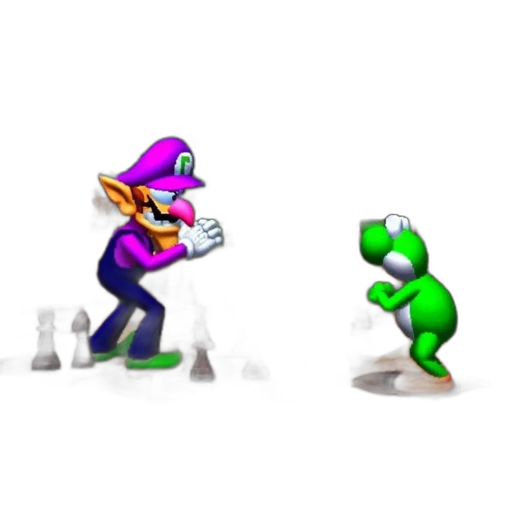 weapon, pixel art, concept art, 3d render, vaporwave, outer space, green, monochrome transparent PNG cut-out