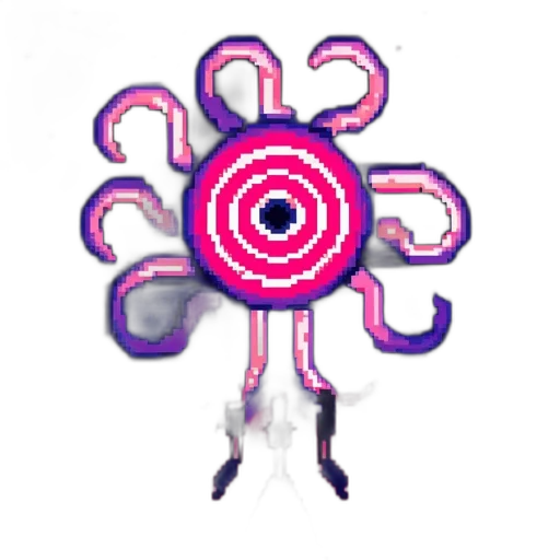 flower, staff, weapon, jewelry, 3d render, concept art, pixel art, vaporwave transparent PNG cut-out