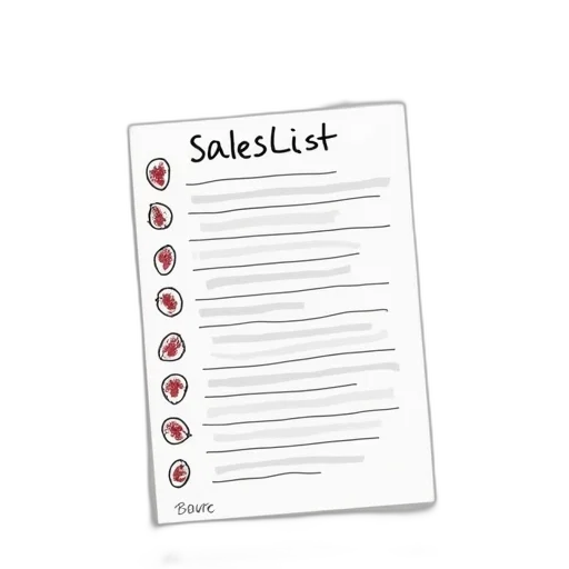 checklist, not, sales, list transparent PNG cut-out