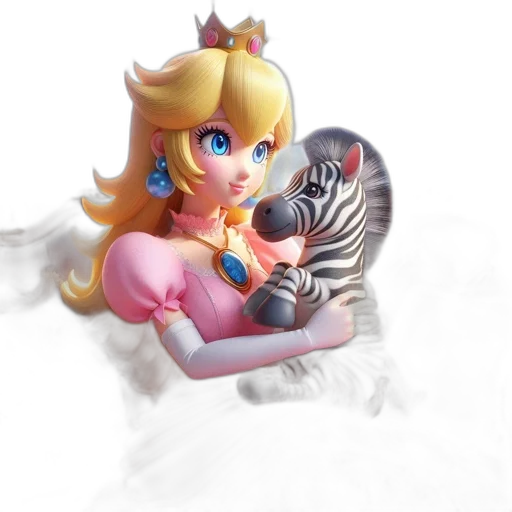 crown, weapon, dress, animal, concept art, 3d render, fantasy art, vaporwave transparent PNG cut-out