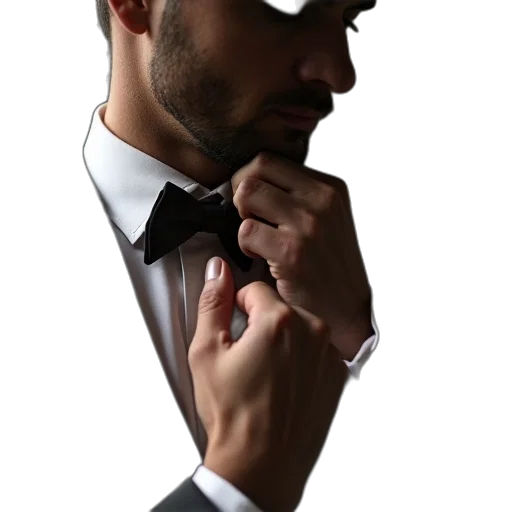 staff, jacket, face, mask transparent PNG cut-out