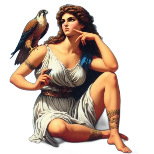 dress, jewelry, pixel art, fantasy art, concept art, photorealistic, woman, white transparent PNG cut-out
