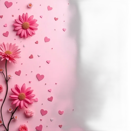 flower, dress, 3d render, photorealistic, oil painting, concept art, pastel, pink transparent PNG cut-out