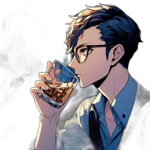 food, anime, cartoon, concept art, pixel art, fire, blue, dark transparent PNG cut-out