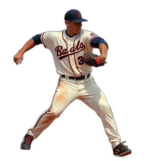 animal, photorealistic, cover, baseball transparent PNG cut-out
