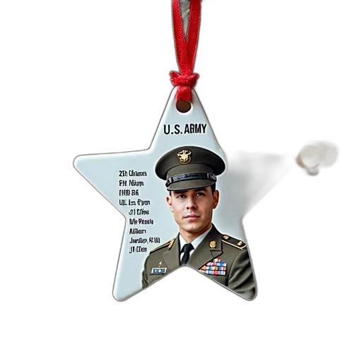 staff, star-shaped, ornament, photo, man, military, uniform, hangs transparent PNG cut-out