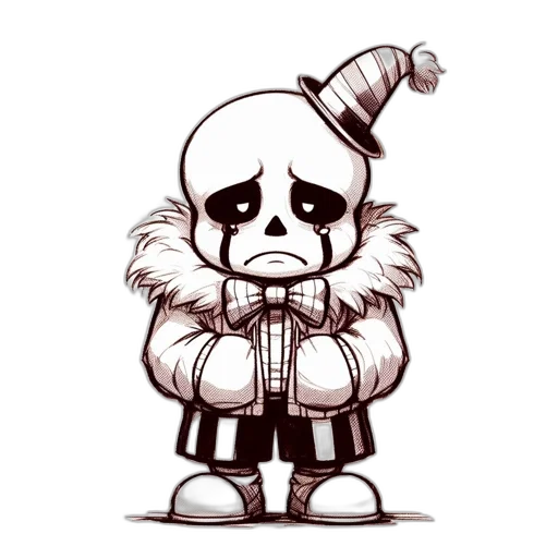 hat, jacket, staff, mask, concept art, comic book art, pixel art, cartoon transparent PNG cut-out
