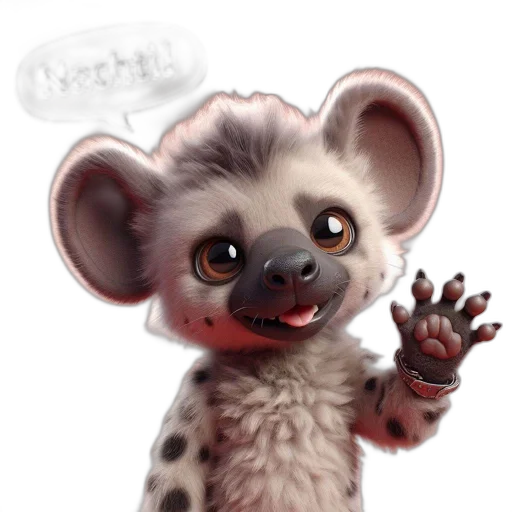 animal, creature, staff, face, 3d render, concept art, photorealistic, fantasy art transparent PNG cut-out