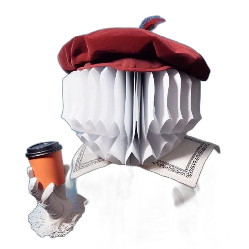 hat, bottle, mask, crown, 3d render, concept art, photorealistic, individual transparent PNG cut-out