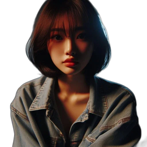 jacket, face, mask, robot, photorealistic, oil painting, fantasy art, 3d render transparent PNG cut-out