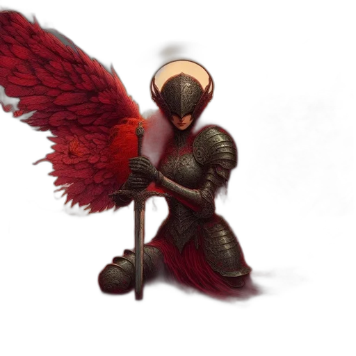 staff, sword, weapon, robot, concept art, fantasy art, 3d render, pixel art transparent PNG cut-out