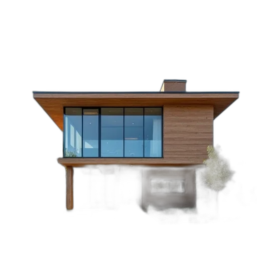 building, furniture, 3d render, concept art, photorealistic, pixel art, fog, rain transparent PNG cut-out