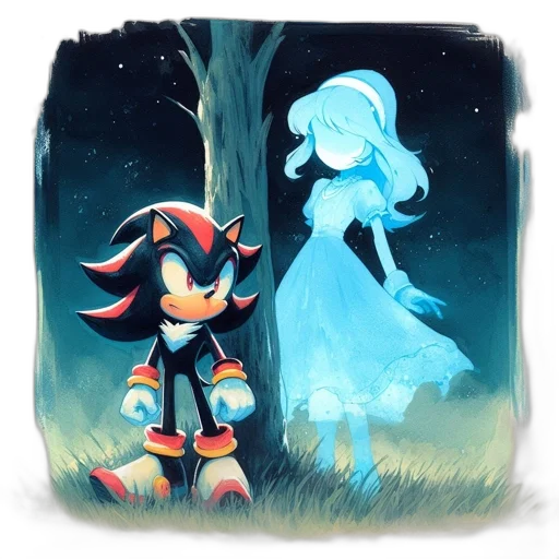 robot, dress, concept art, pixel art, watercolor, fantasy art, night, outer space transparent PNG cut-out