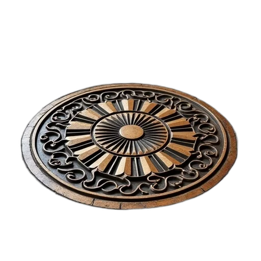 jewelry, furniture, crown, 3d render, decorative, floor, register, cover transparent PNG cut-out