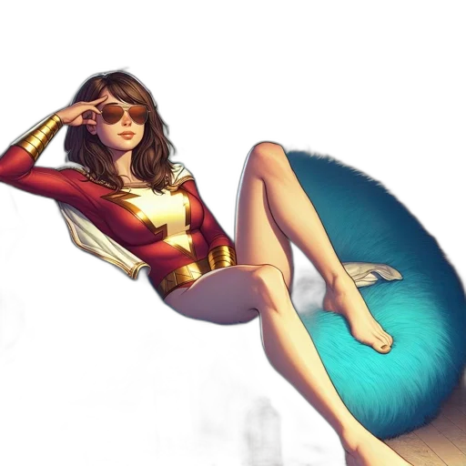 comic book art, concept art, cartoon, fantasy art, underwater, intimate, space, filled transparent PNG cut-out