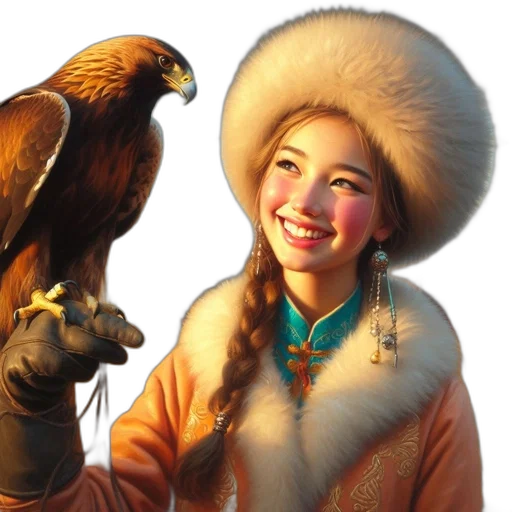 crown, jewelry, face, animal, fantasy art, photorealistic, oil painting, concept art transparent PNG cut-out