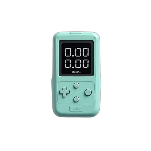 vaporwave, pastel, white, teal, electronic, device, digital, display transparent PNG cut-out