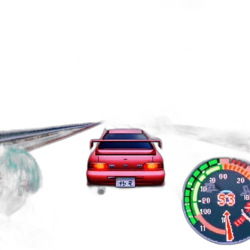 car, weapon, concept art, 3d render, photorealistic, vaporwave, racing, game transparent PNG cut-out