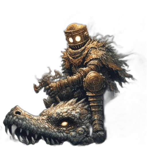 dragon, creature, animal, mask, concept art, fantasy art, pixel art, 3d render transparent PNG cut-out