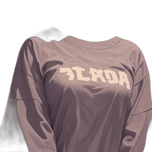 jacket, vaporwave, 3d render, concept art, anime, monochrome, earth tones, pastel transparent PNG cut-out