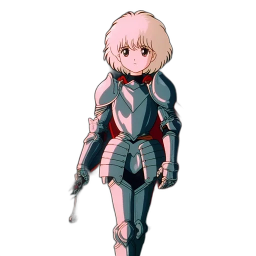 weapon, jacket, sword, robot, concept art, anime, pixel art, cartoon transparent PNG cut-out