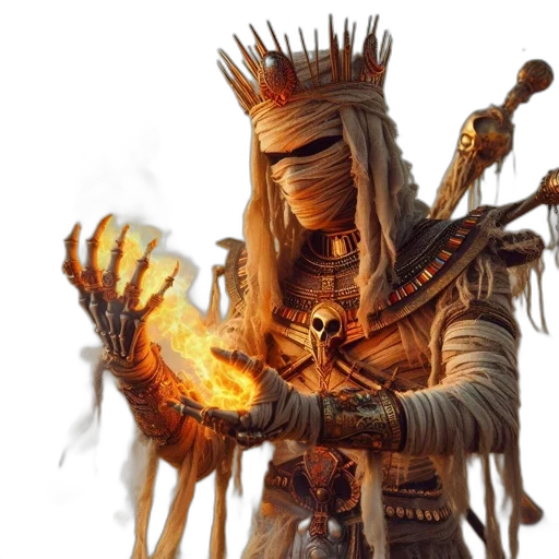 staff, sword, weapon, dragon, fantasy art, concept art, photorealistic, 3d render transparent PNG cut-out