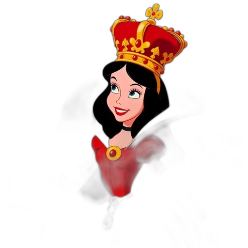 crown, jewelry, staff, hat, 3d render, cartoon, concept art, photorealistic transparent PNG cut-out
