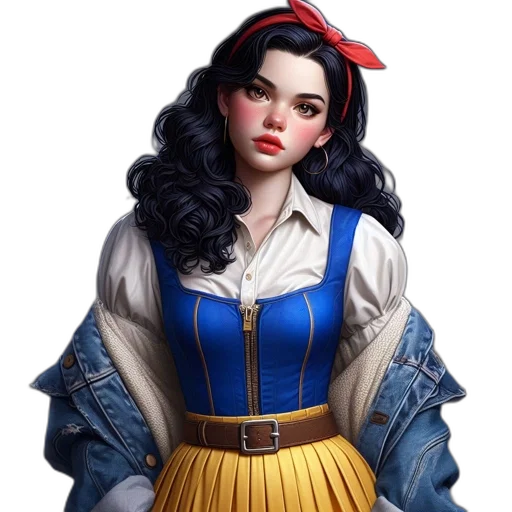 dress, jacket, face, staff, fantasy art, concept art, comic book art, photorealistic transparent PNG cut-out