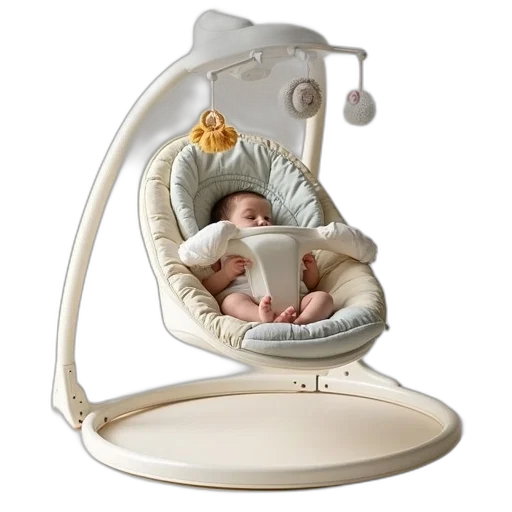furniture, fisher, bouncer, baby, swing, chair, seat, rotating transparent PNG cut-out