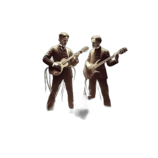 jacket, concept art, pixel art, 3d render, cartoon, two, men, dressed transparent PNG cut-out