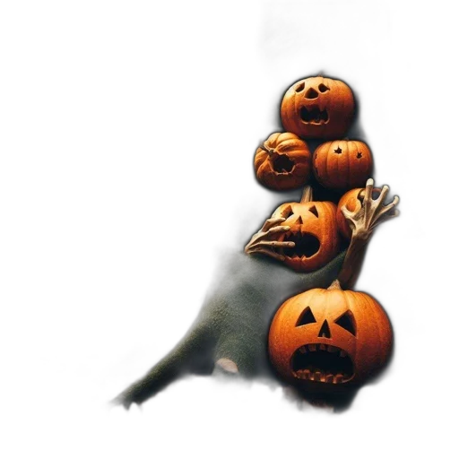 mask, staff, food, creature, concept art, 3d render, photorealistic, autumnal transparent PNG cut-out