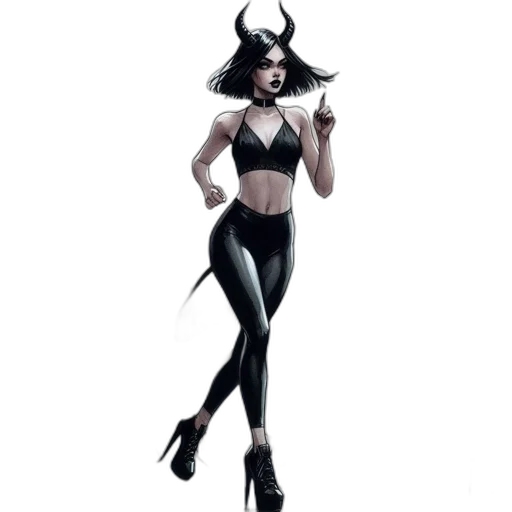 creature, concept art, fantasy art, comic book art, pixel art, dark, three, identical transparent PNG cut-out