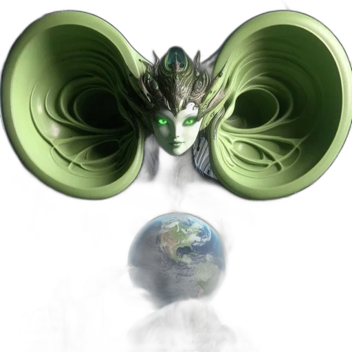 mask, jewelry, creature, crown, fantasy art, concept art, 3d render, photorealistic transparent PNG cut-out