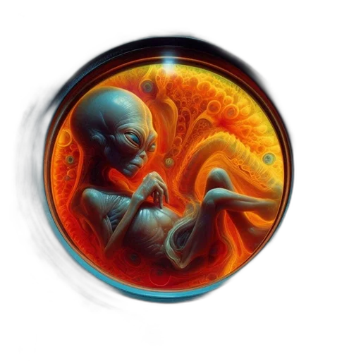 dragon, creature, fantasy art, concept art, oil painting, photorealistic, outer space, fire transparent PNG cut-out