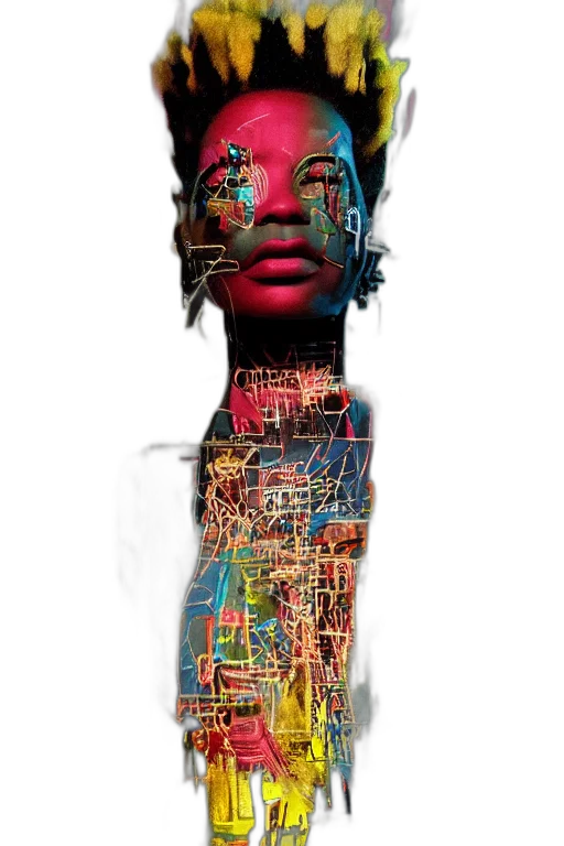 face, robot, mask, dress transparent PNG cut-out