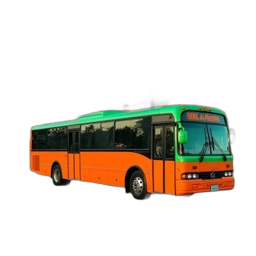 car, animal, staff, 3d render, photorealistic, concept art, pixel art, orange transparent PNG cut-out