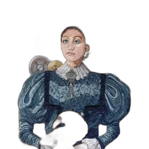 face, mask, crown, staff, watercolor, concept art, fantasy art, cartoon transparent PNG cut-out