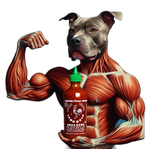 animal, food, creature, bottle, photorealistic, concept art, pixel art, 3d render transparent PNG cut-out