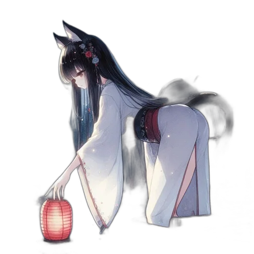 staff, dress, weapon, creature, concept art, anime, fantasy art, pixel art transparent PNG cut-out