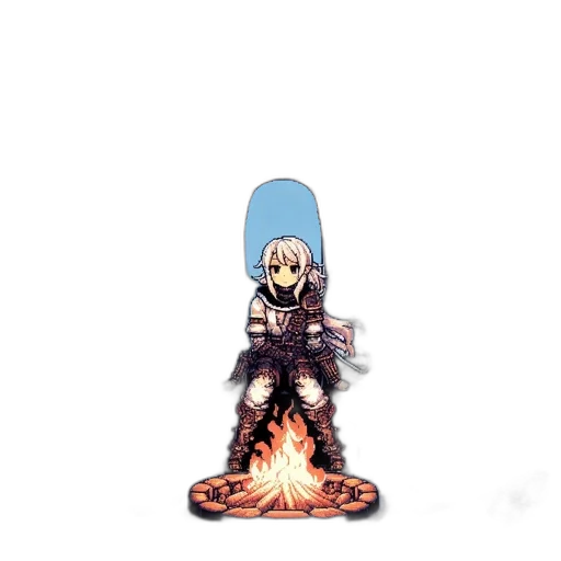 sword, weapon, mask, staff, pixel art, concept art, fantasy art, anime transparent PNG cut-out