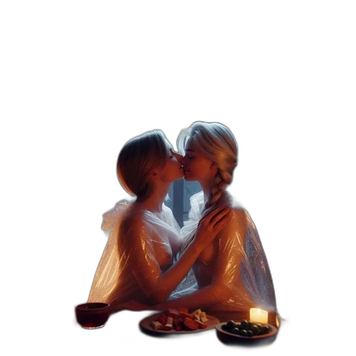 jewelry, concept art, 3d render, photorealistic, oil painting, fire, neon lights, two transparent PNG cut-out