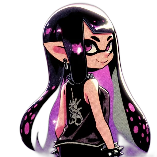 dress, staff, weapon, mask, concept art, cartoon, pixel art, anime transparent PNG cut-out