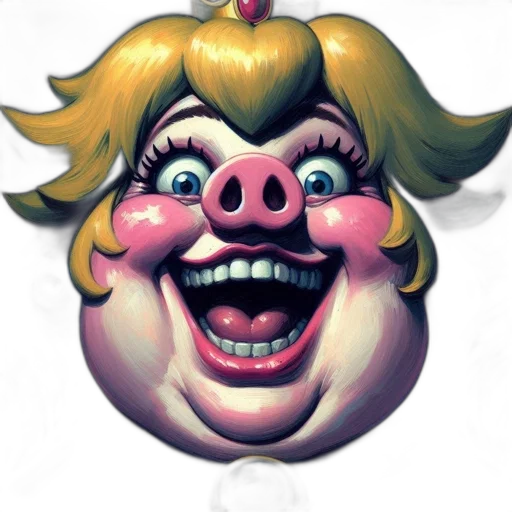 face, mask, animal, creature, concept art, photorealistic, 3d render, cartoon transparent PNG cut-out