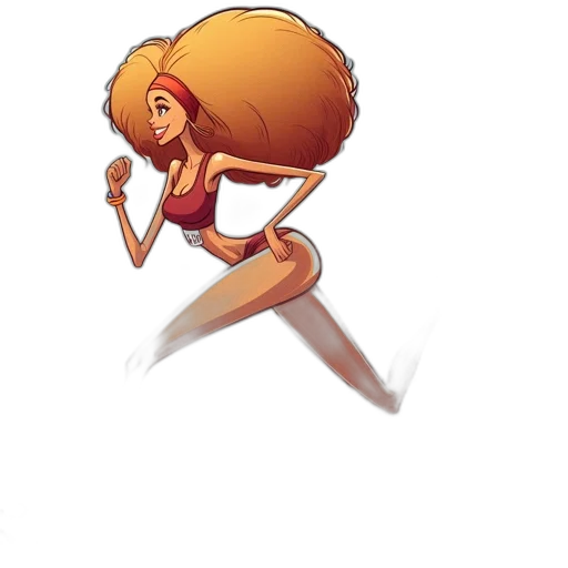 hair, dress, staff, creature, concept art, pixel art, comic book art, cartoon transparent PNG cut-out