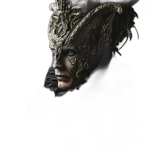 mask, dragon, face, creature, fantasy art, concept art, photorealistic, comic book art transparent PNG cut-out