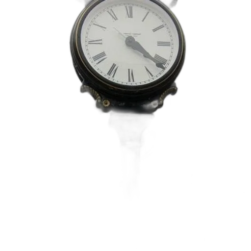 jewelry, large, clock, pole, front, building, green, window transparent PNG cut-out