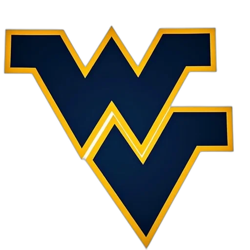 logo, west, virginia, university transparent PNG cut-out